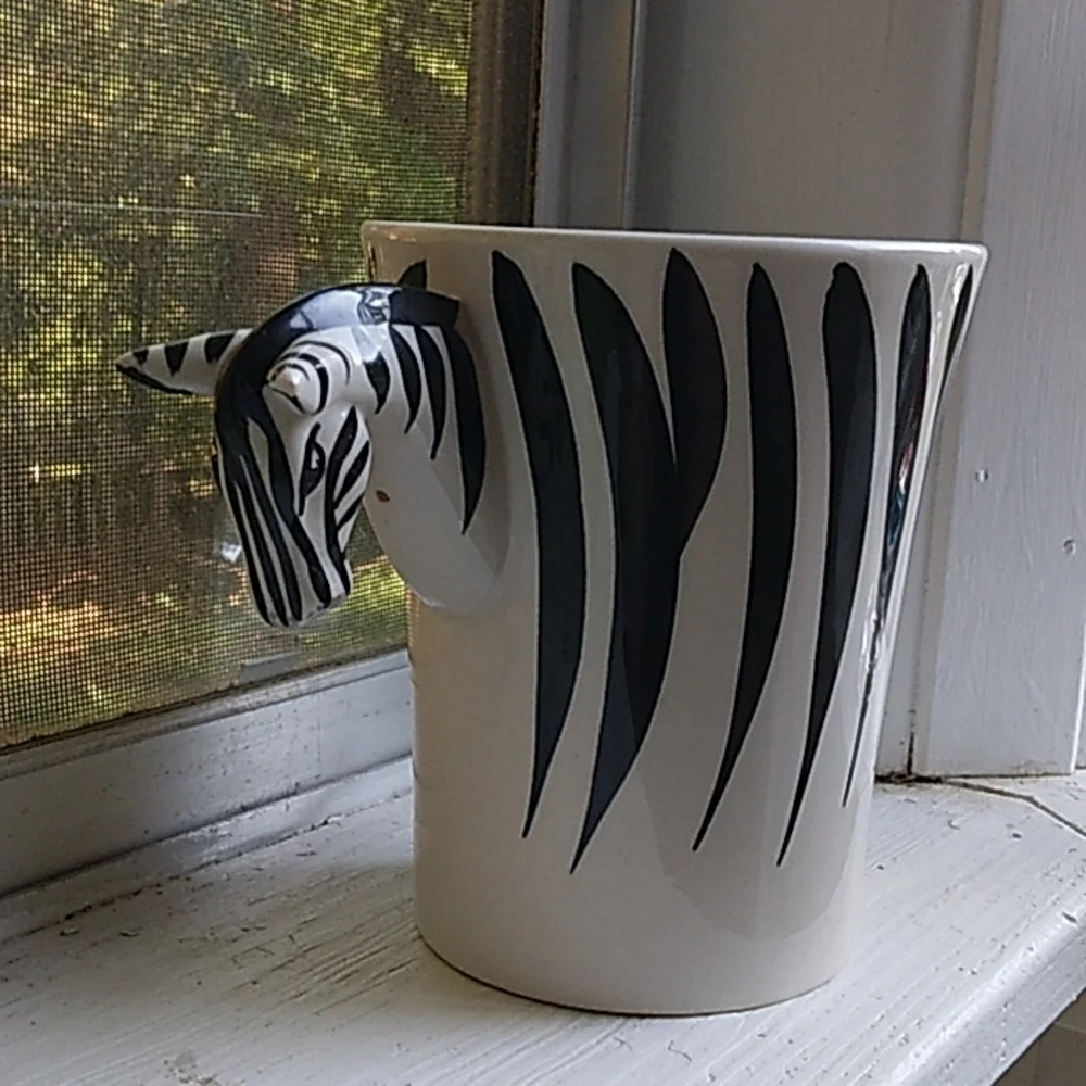 Pier 1 Zebra Mug